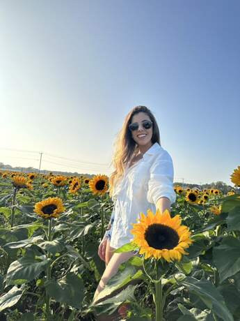 DAZY Pocket Patched Drop Shoulder Shirt,Ladies Casual Button,Pocket Long Sleeve Collar Oversized ... | SHEIN