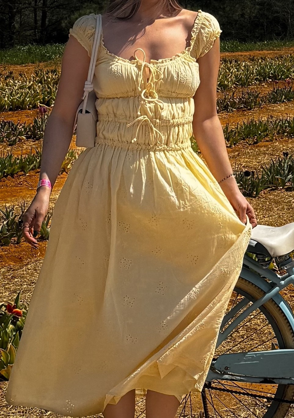 yellow maxi dress, cottagecore dress, sundress outfit, summer dress, flowy maxi dress, feminine outfit, romantic style, picnic outfit, vacation outfit, spring summer outfit, soft girl aesthetic, countryside outfit, garden outfit, floral field outfit, effortless outfit, LTK dress, LTK finds, women’s fashion
Soft, romantic, and straight out of a daydream 🌼 This flowy yellow maxi dress is the perfect piece for sunny days and slow moments. Featuring a lightweight, airy fabric with a flattering, feminine silhouette that moves beautifully with you. Easy to style and even easier to wear—perfect for picnics, vacations, farmers markets, garden days, or weekend outings. Effortless, timeless, and so dreamy 🤍 

#LTKvlog #LTKdayinmylife #LTKootd