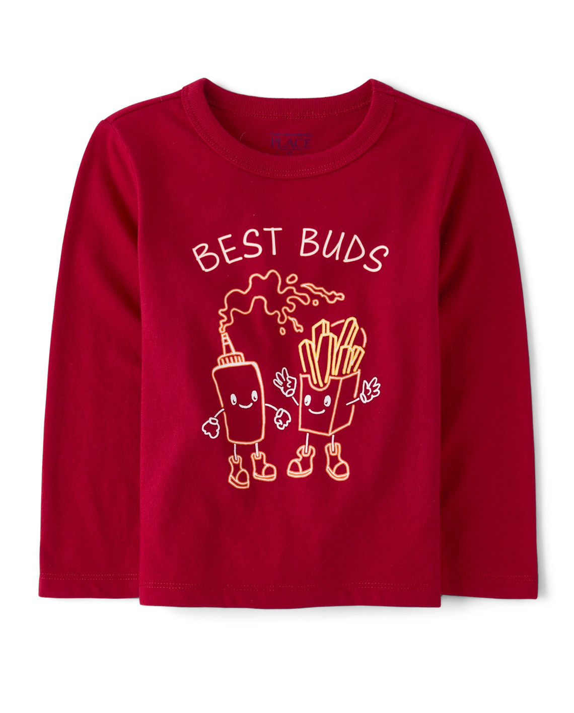 Baby And Toddler Boys Best Buds Graphic Tee - red | The Children's Place