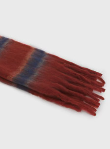 Rotini Scarf Red / Purple | Princess Polly US