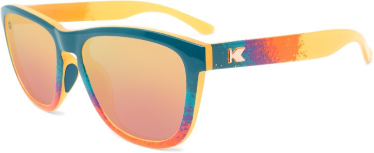 Knockaround Premiums Sport Polarized Sunglasses Orange Rose Gold | REI