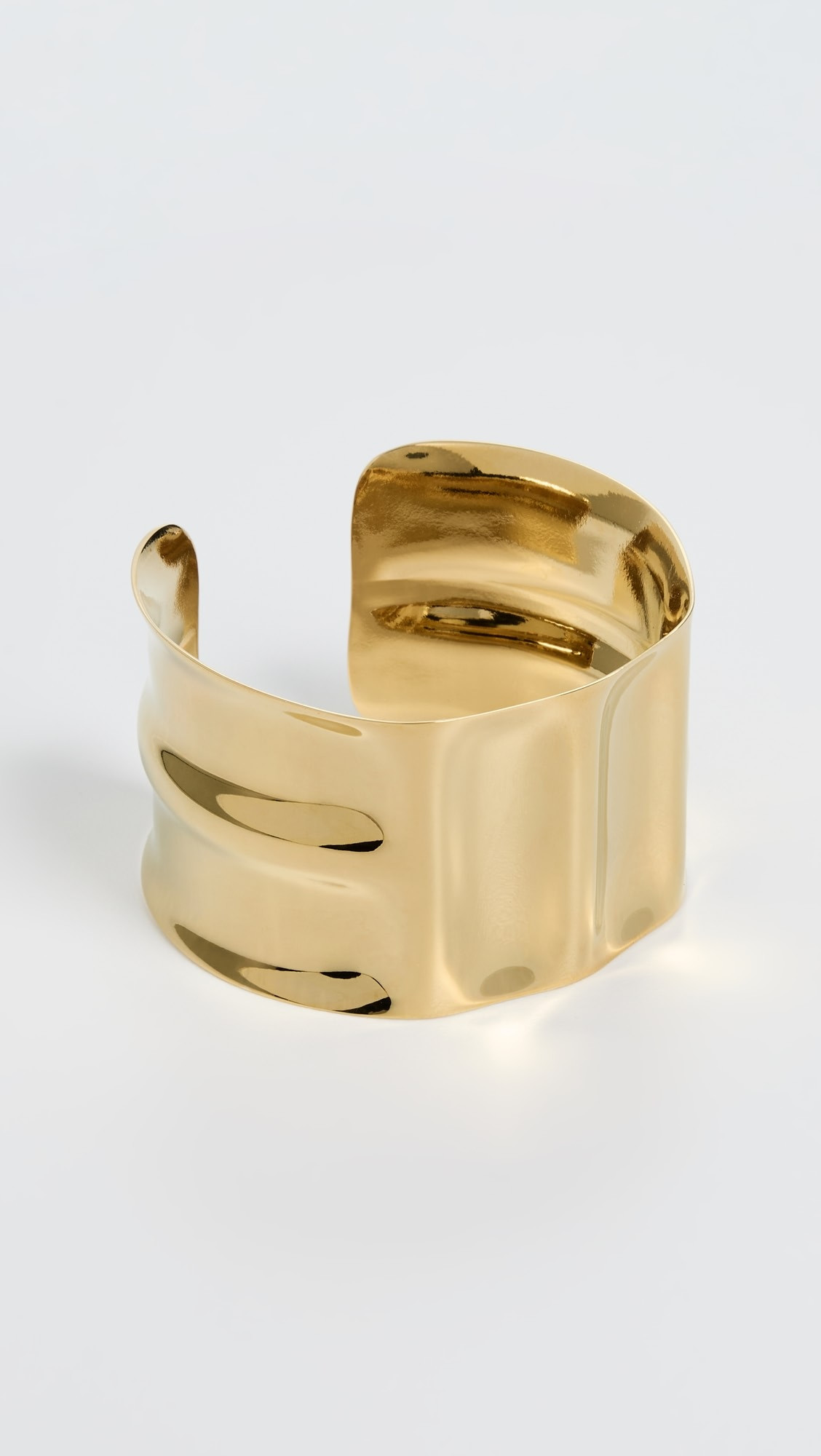 Gold Hammered Cuff Bracelet | Shopbop