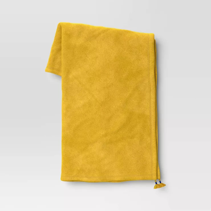Plush Throw Blanket with Tassels - Opalhouse™ | Target