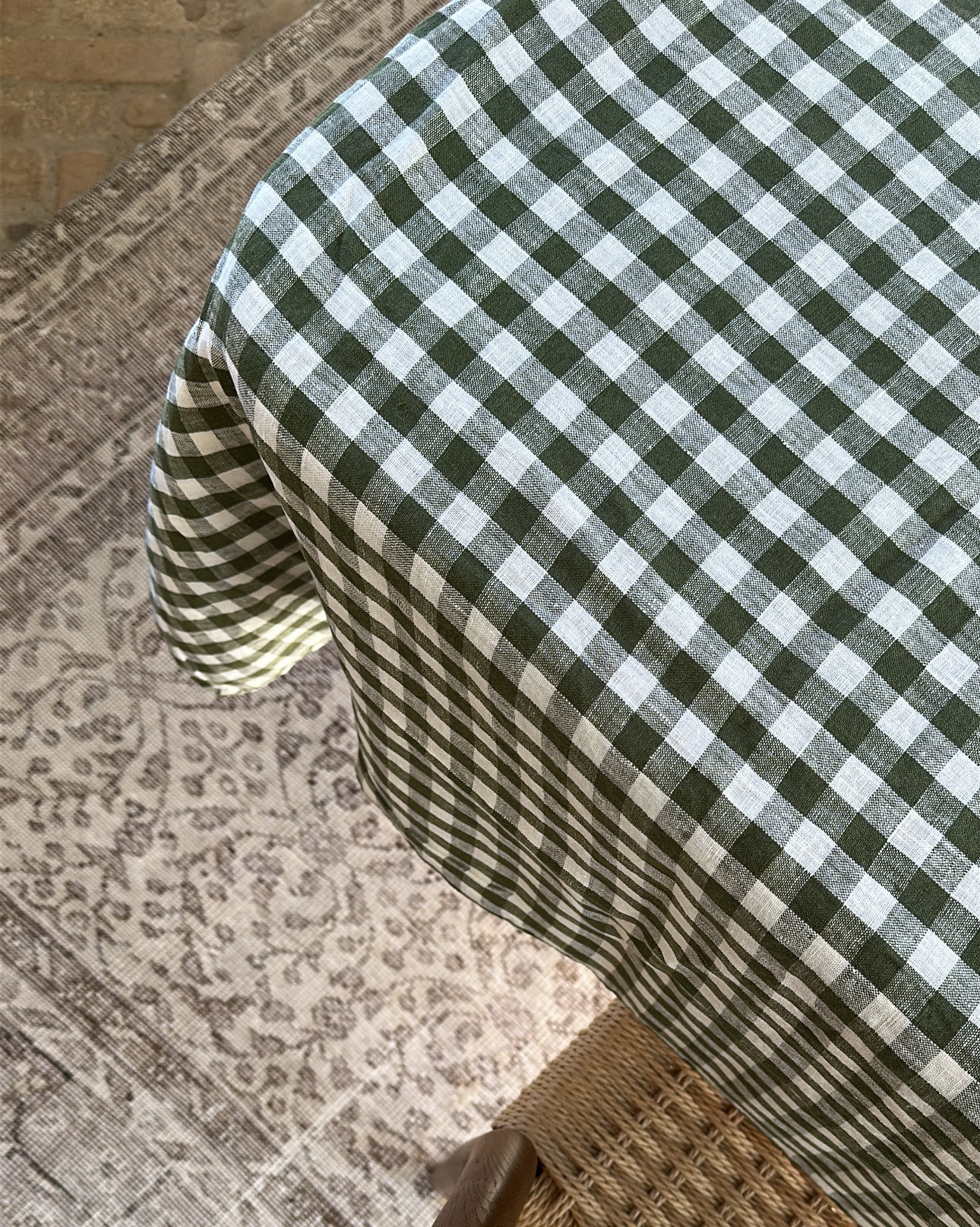 love this tablecloth for the holidays 🤎🌲

#LTKFindsUnder100 #LTKHoliday #LTKSeasonal