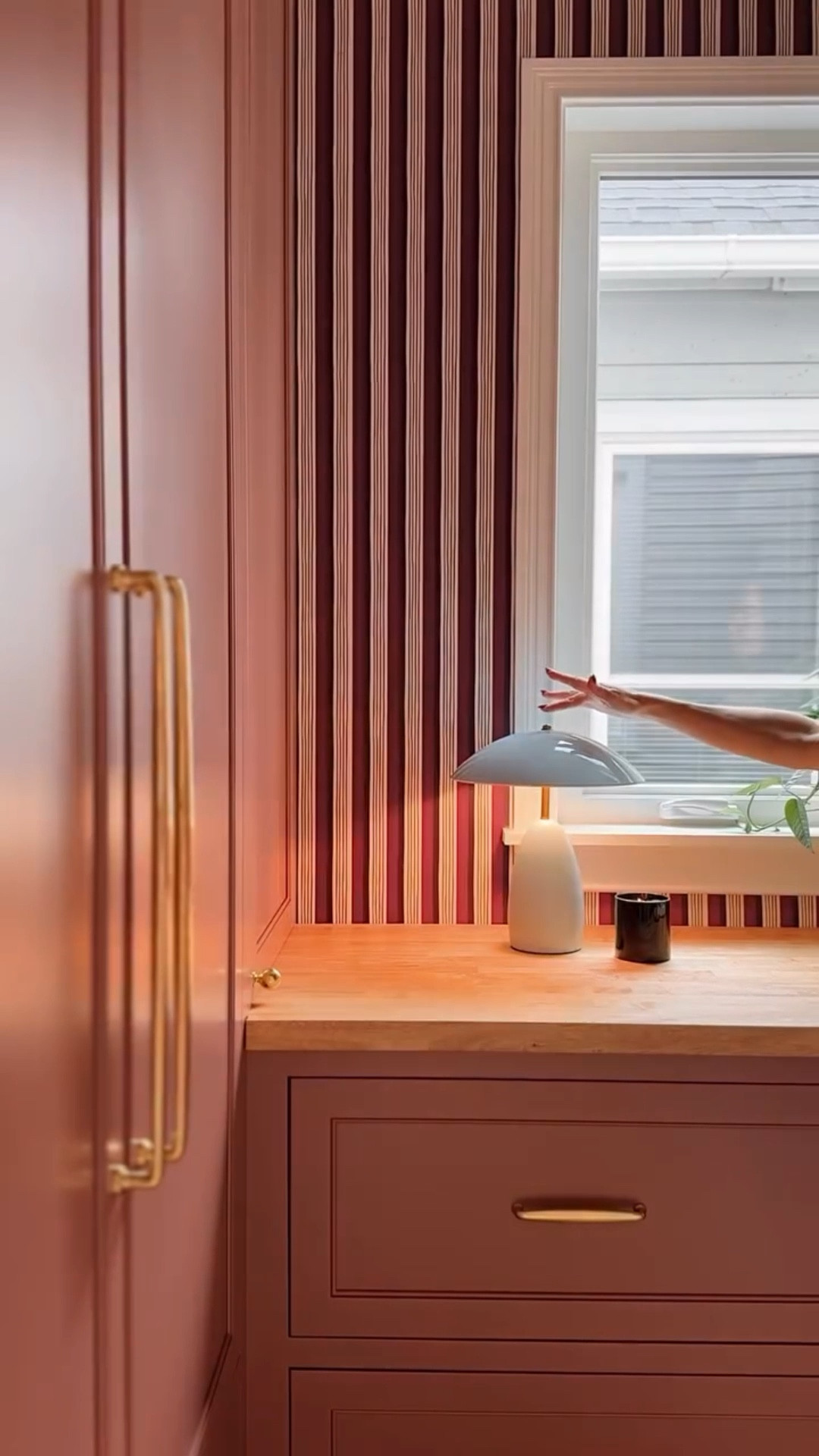 Might never get over this transformation.

We were stumped for MONTHS on how to layout this tiny room, mostly because we couldn’t agree on the window. (To keep or not to keep? That was the question!) I’m glad Scott won this round, because with a few tweaks, I was able to convince him that the window would make much more sense in a U-shaped layout.

Whew! 

TLDR, remember this: If you’re embarking on a renovation or makeover, large or small, if something doesn’t quite feel right, it just means you haven’t found the solution yet! 

And if we’ve learned anything from renovating for over a decade, it’s that slow and steady wins the race. Take your time, sketch every idea imaginable, play with colors and patterns, and keep playing until you get that excited feeling in your bones.