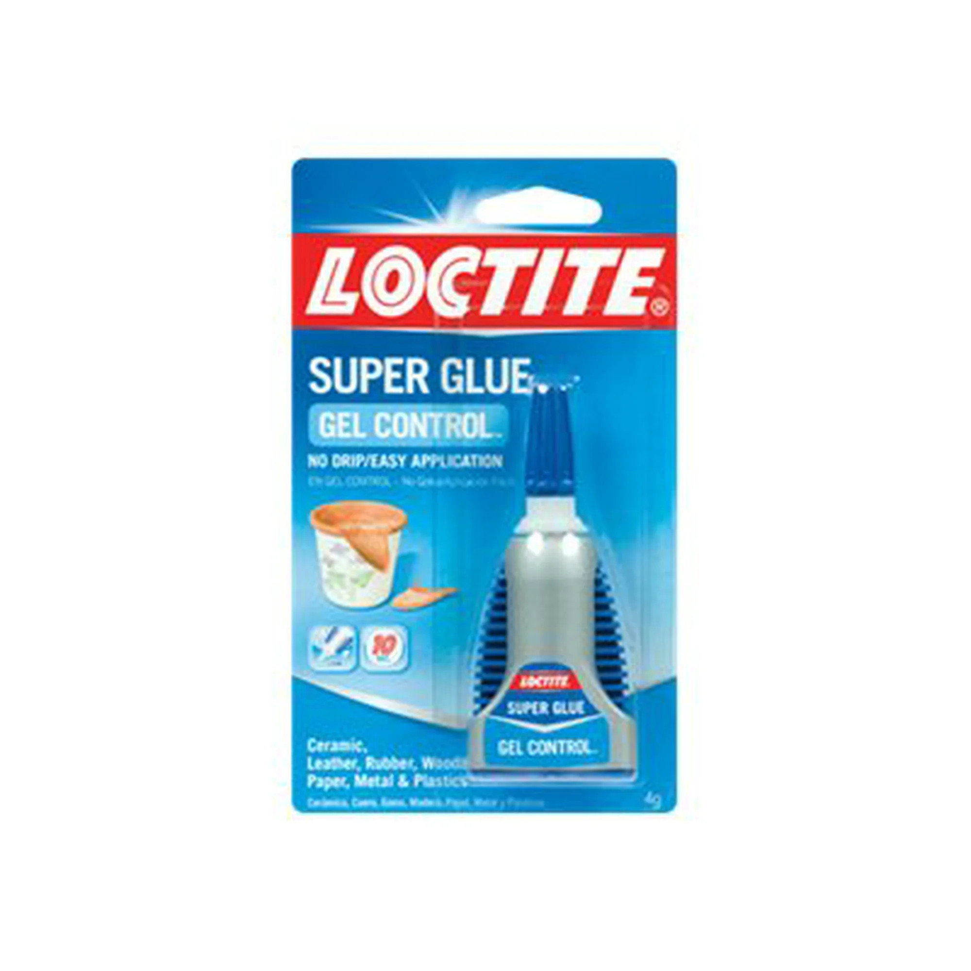 Loctite SUPER GLUE gel Control - Glue (instant adhesive) - 0.1 oz - clear - ethyl cyanoacrylate (... | Walmart (CA)