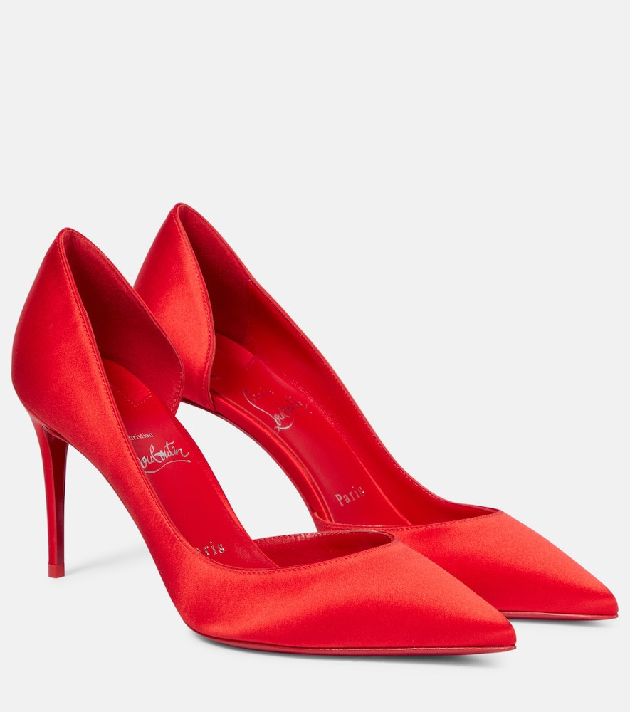 Christian Louboutin Pumps Iriza in raso di seta | Mytheresa (IT)