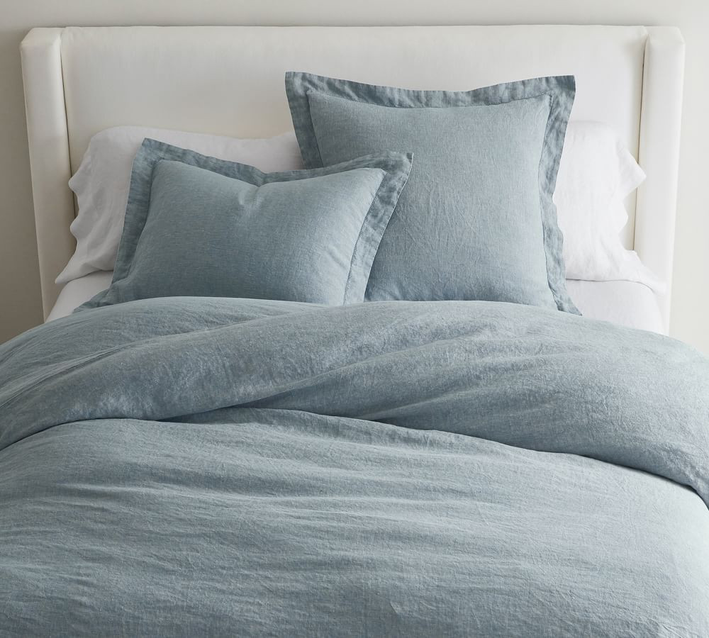 Belgian Flax Linen Duvet Cover | Pottery Barn (US)