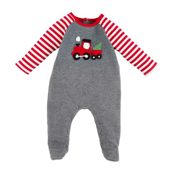 Crochet train baby sleeper | Mud Pie