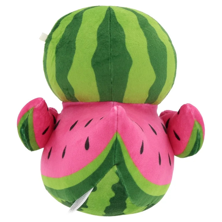 Small Watermelon Duck Plush, Green and Pink, Summer by Way To Celebrate | Walmart (US)