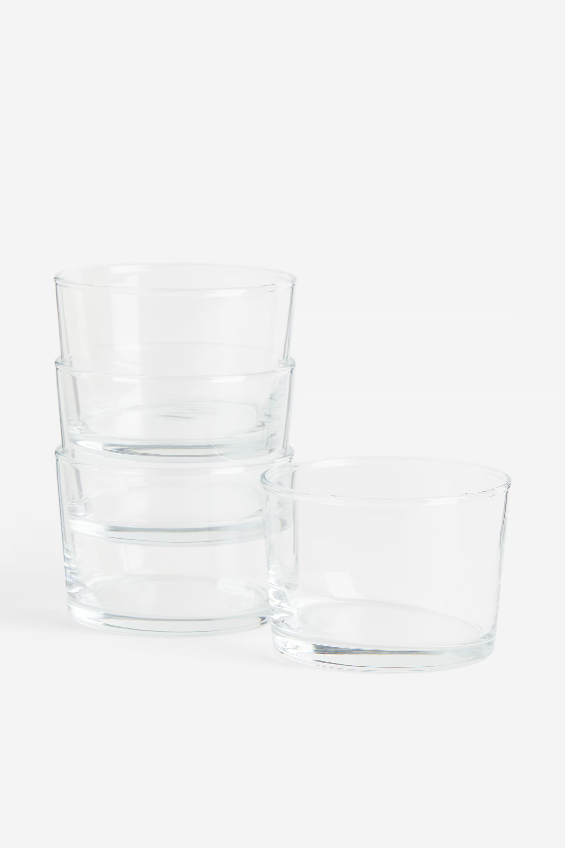 4-pack Beverage Glasses | H&M (US + CA)