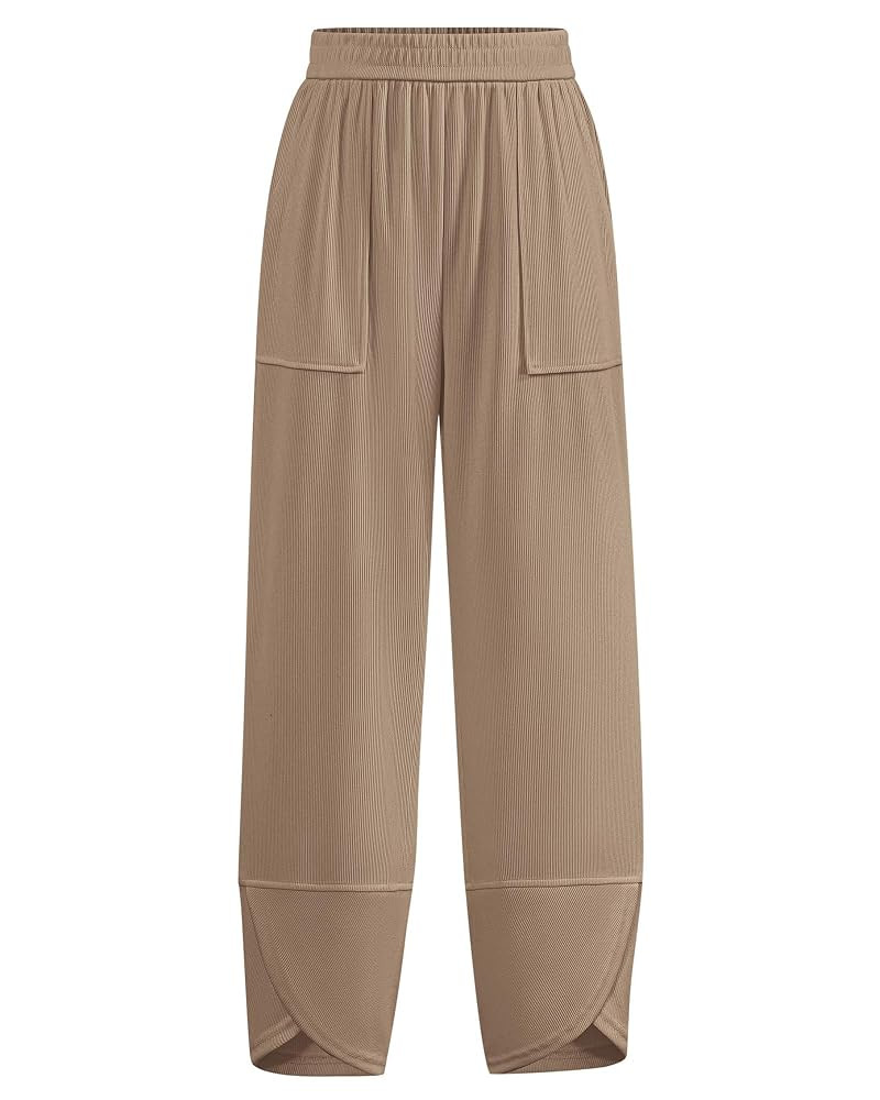 BTFBM Women's Wide Leg Palazzo Harem Pants Casual Loose Elastic Waist Sweatpants 2024 Fall Baggy ... | Amazon (US)