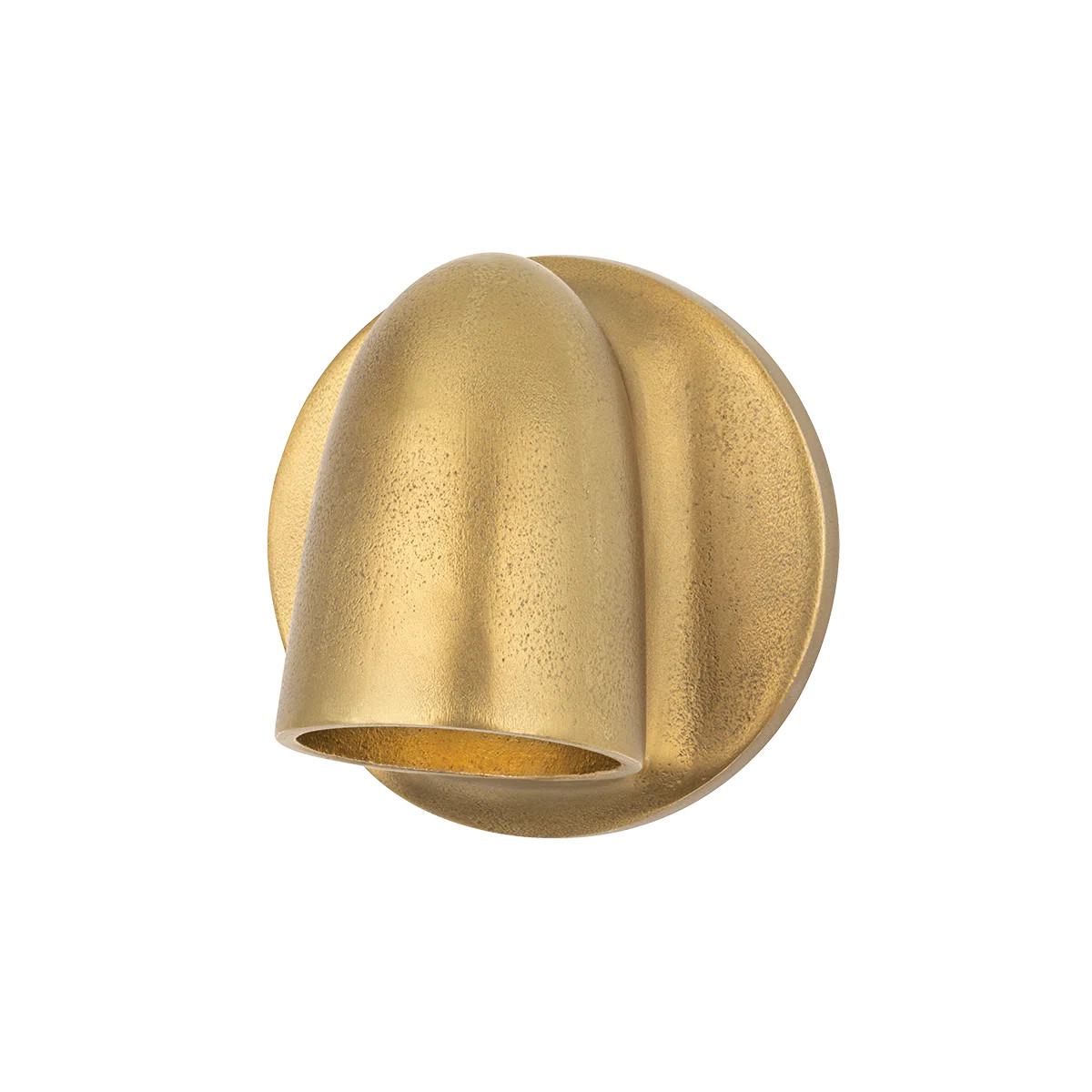 Mitzi Canna 4.75 inch wide 1 Light Wall Sconce in Aged Brass | Wayfair North America