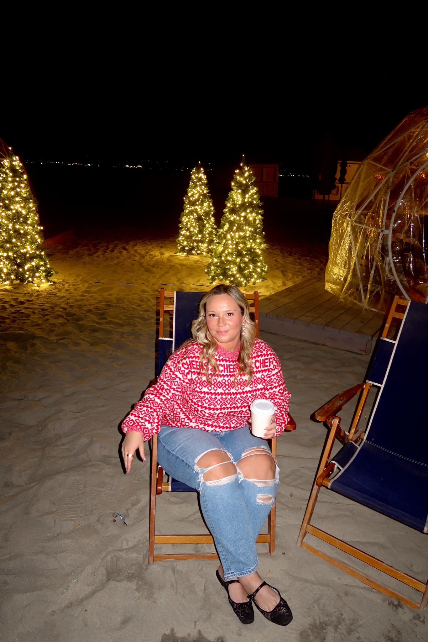 Midsize holiday outfit 
Target sweater size medium 
Jeans size 14 x short 

Christmas outfit, winter sweater, petite style, midsize mom, travel outfit, Christmas, Black Friday, target style, petite style

#LTKMidsize #LTKCyberWeek #LTKHoliday