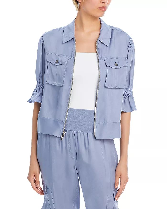 Holly Cropped Twill Jacket | Bloomingdale's (US)