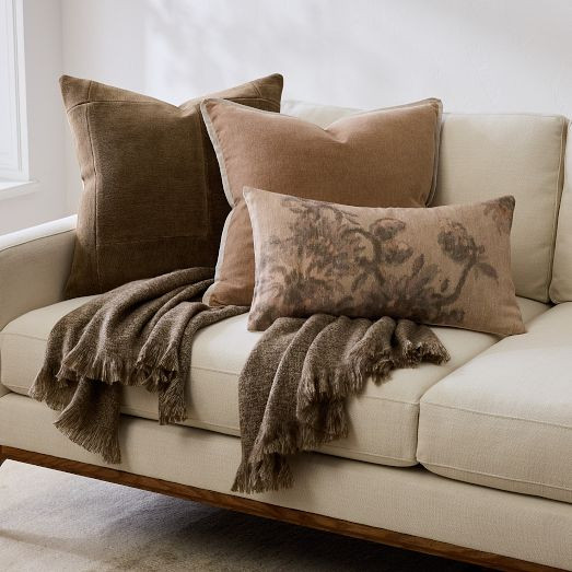 Deco Velvet Pillow Cover & Throw Set | West Elm (US)