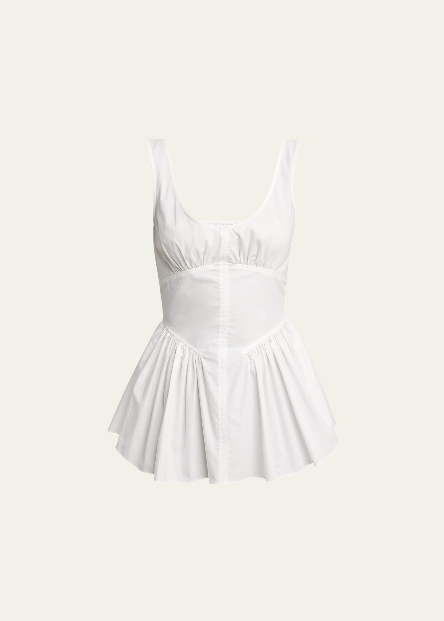 Proenza Schouler White Label Bader Sleeveless Stretch Poplin Top | Bergdorf Goodman