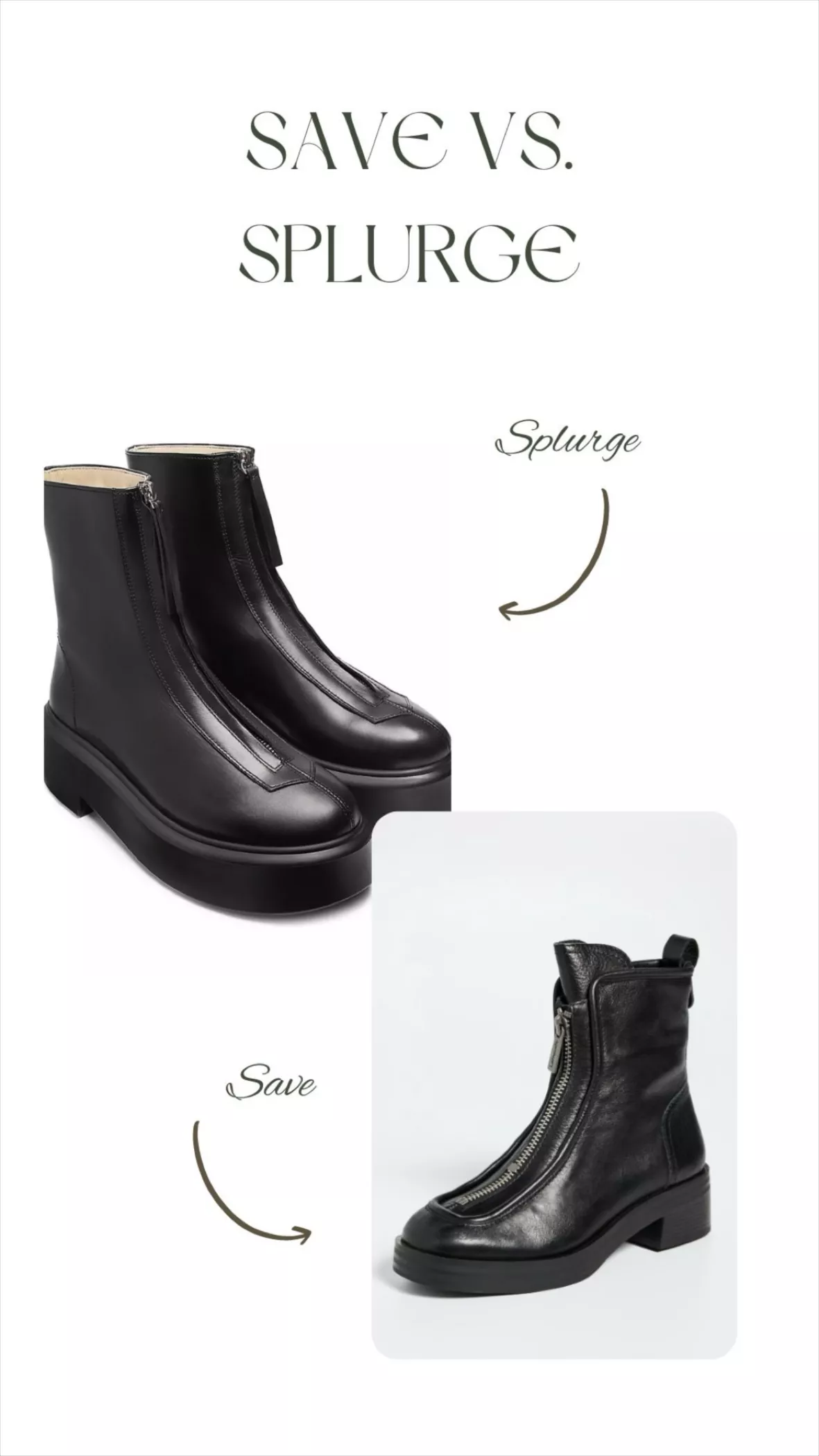 Nicole Lo Boot In Black Leather curated on LTK