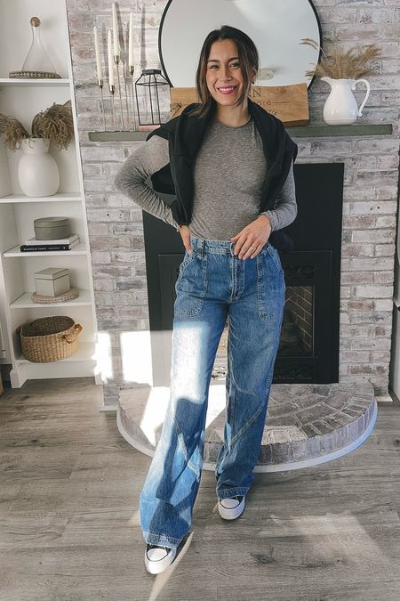 Sharing 30 days of mom outfit ideas you’ll actually want to wear! You definitely don’t have to be a mom to wear them! Just love an elevated casual look.🖤 A casual Monday look with these baggy jeans. I’m wearing my regular size

The perfect mom outfit, mom outfit idea, casual outfit idea, baggy jeans outfit, style over 30, black hoodie, layered outfit

#momoutfit #momoutfits #dailyoutfits #dailyoutfitinspo #whattoweartoday #casualoutfitsdaily #momstyleinspo #freepeoplestyle 

#LTKstyletip #LTKfindsunder50 #LTKfindsunder100