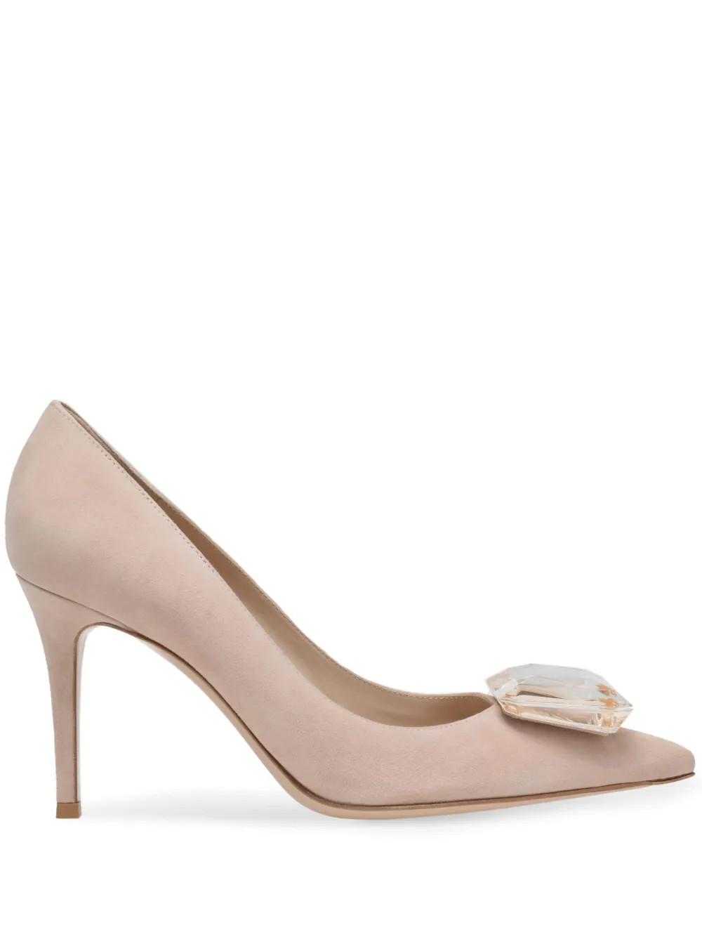 Jaipur 85mm suede pumps | Farfetch Global