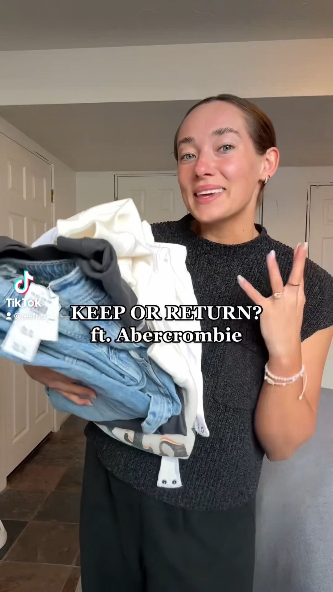 Abercrombie spring outfit haul! Carpenter denim jeans, white square neck bodysuit, bronco graphic tee, white linen pants, & graphic sweatshirt.

#LTKunder100 #LTKstyletip #LTKFind