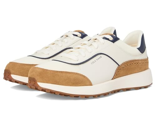 Cole Haan Women's Grand Crosscourt Hallet Runners, Ivory/Golden Honey Suede/Midnight Moon, 10-B US | Amazon (US)