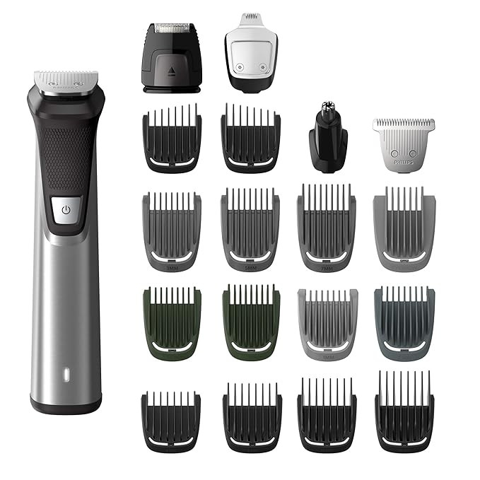 Philips Norelco Multigroomer All-in-One Trimmer Series 7000, 23 Piece Mens Grooming Kit, Trimmer ... | Amazon (US)