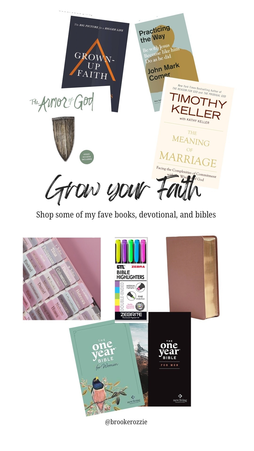 Some of my fave books and bible sources we have plus the devotional im starting today! 

#LTKmomlife #LTKFindsUnder50 #LTKselfcare
