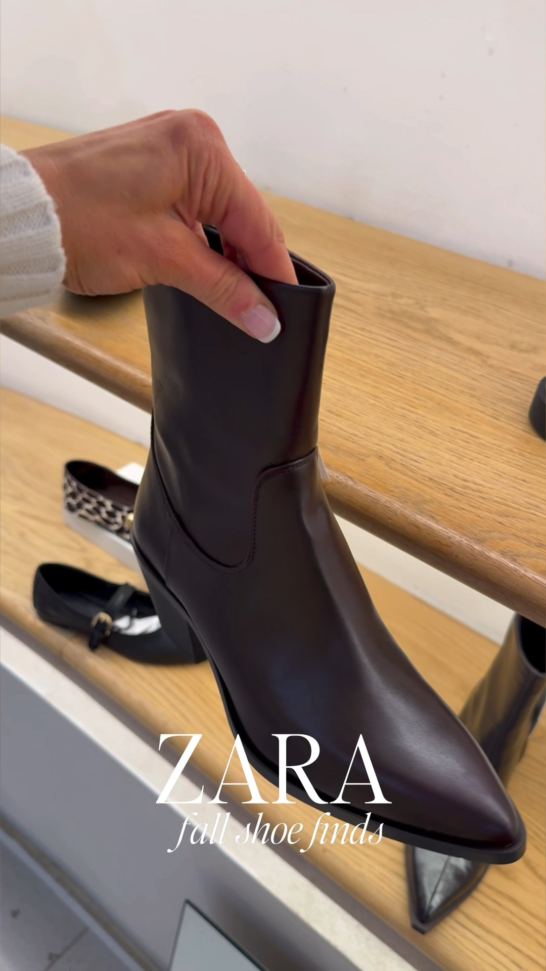 New fall shoes finds at Zara 