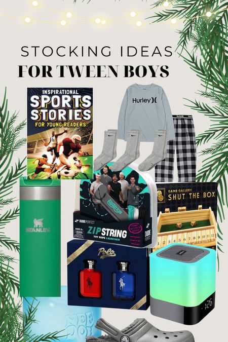 Stocking gift guide for tween boys!

Christmas list
Wish list
Stocking ideas
Gift guide 
Gifts for boys 
Gifts for him 
Christmas shopping 

Follow my shop @themrskersten on the @shop.LTK app to shop this post and get my exclusive app-only content!

#liketkit #LTKHoliday #LTKSeasonal #LTKGiftGuide
@shop.ltk
https://liketk.it/4ptu1

#LTKsalealert #LTKGiftGuide #LTKHoliday
