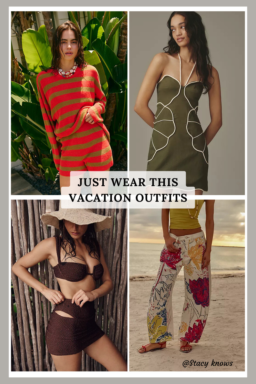 Stop overthinking your suitcase and Just Wear This! I’ve curated the ultimate vacation outfit lineup so you can spend less time picking clothes and more time poolside. From breezy linens to sunset-ready dresses, these are my top travel must-haves. Shop the entire vacation edit on my LTK! 
#LTKtravel #VacationStyle #ResortWear #HolidayOutfits #SummerInspo #JustWearThis #TravelWardrobe #BeachDayLook #OOTD #PackingList #LTKstyletip 

 #LTKstorytime #LTKSwim #LTKTravel
