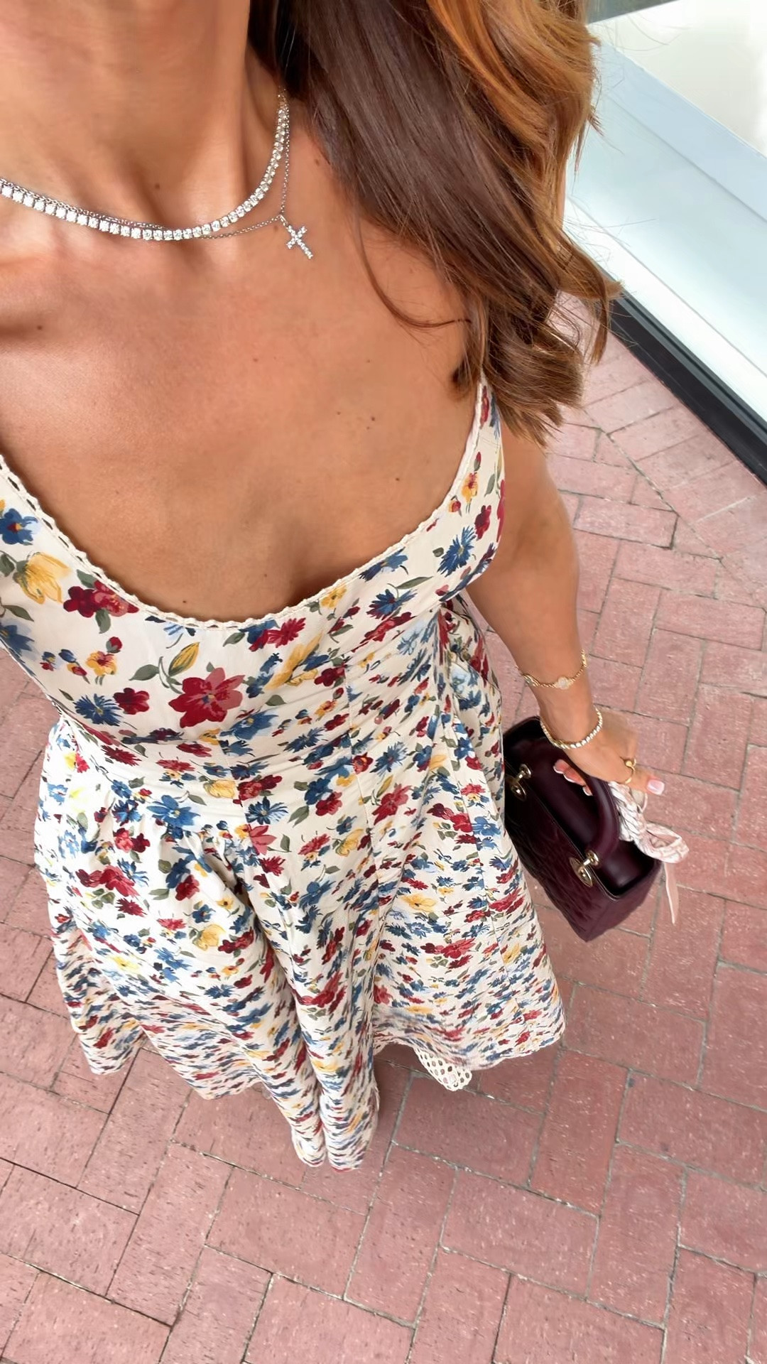 Today’s #ootd here! Floral midi dress from bra-free collection. Wearing XXS petite. Fall outfit. Fall dress. Fall style. Elevated casual outfit. Baby shower outfit. Wedding shower outfit. Woven ballet flats are TTS.

#LTKPetite #LTKCon #LTKSeasonal