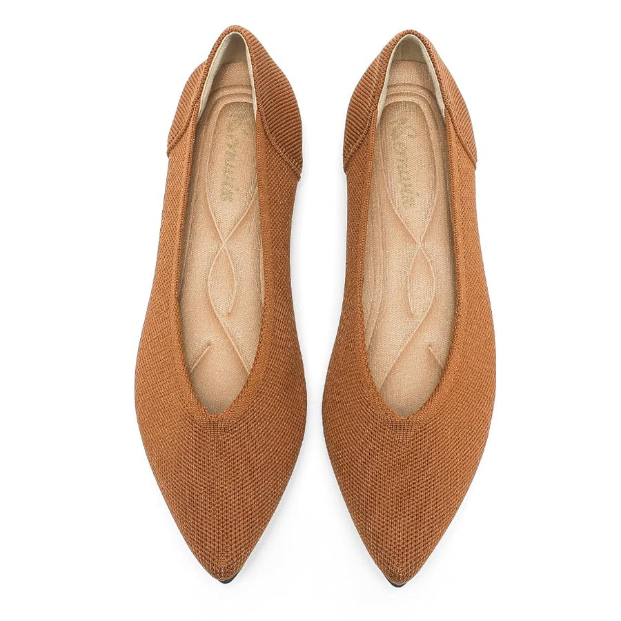 Semwiss Women's Ballet Flats Comfortable Casual Dressy Shoes,Work Flats Office Shoes Pointed Toe ... | Amazon (US)