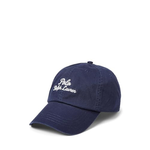 POLO RALPH LAUREN Embroidered Twill Ball Cap Newport Navy One Size | Amazon (US)