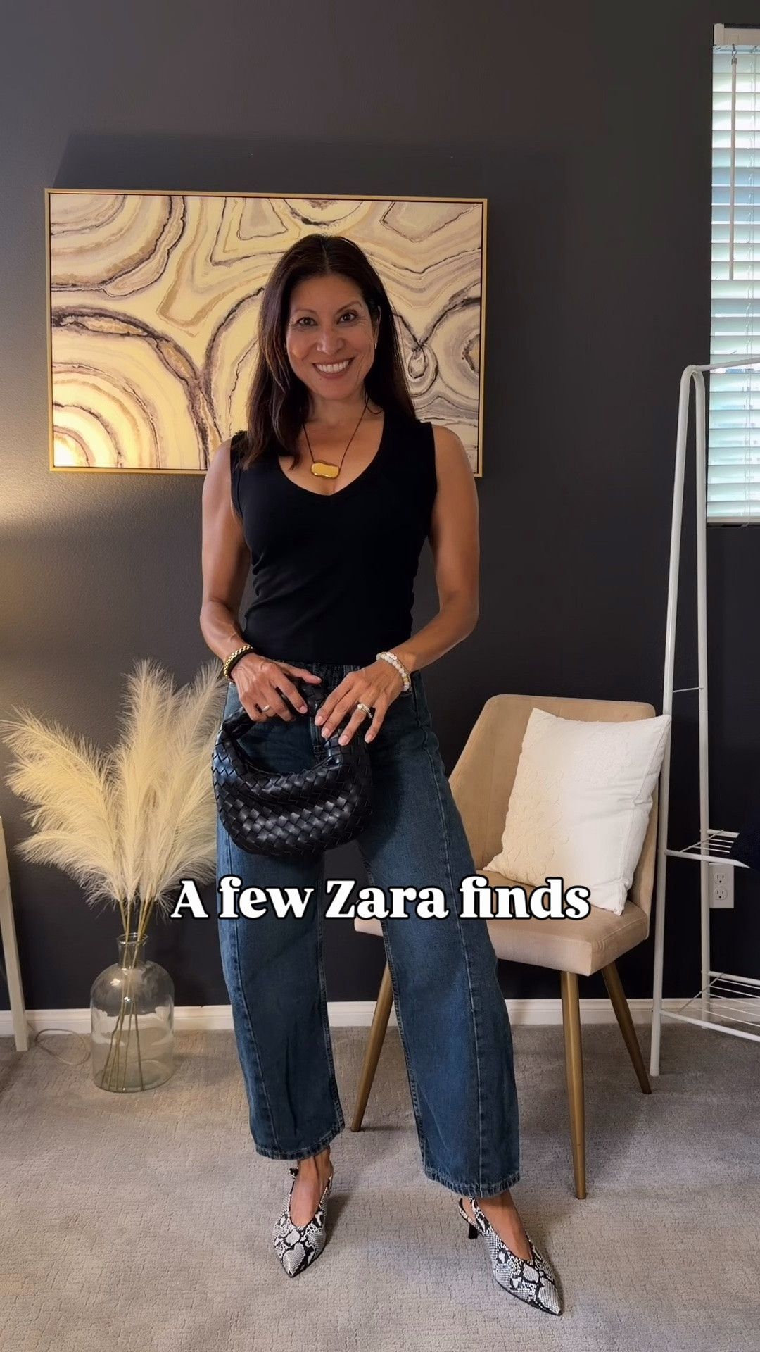 Two ways to style these jeans. 

Elevated casual - ready for a date night! 

@Zara wearing 2 in jeans 
Small in both tops

#LTKOver40 #LTKPetite #LTKSeasonal