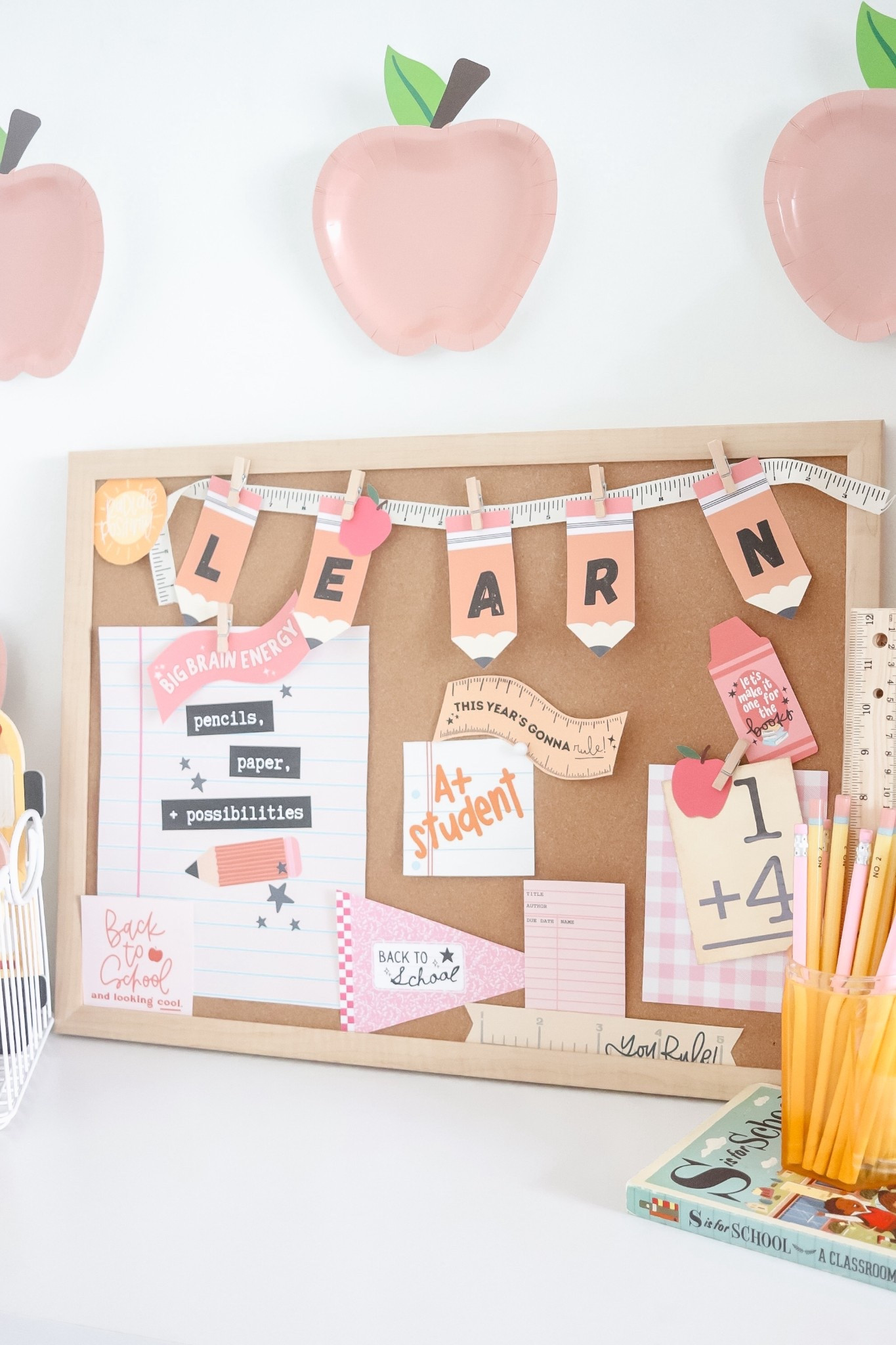 Back to school cork board decoration 

#LTKKids #LTKSeasonal