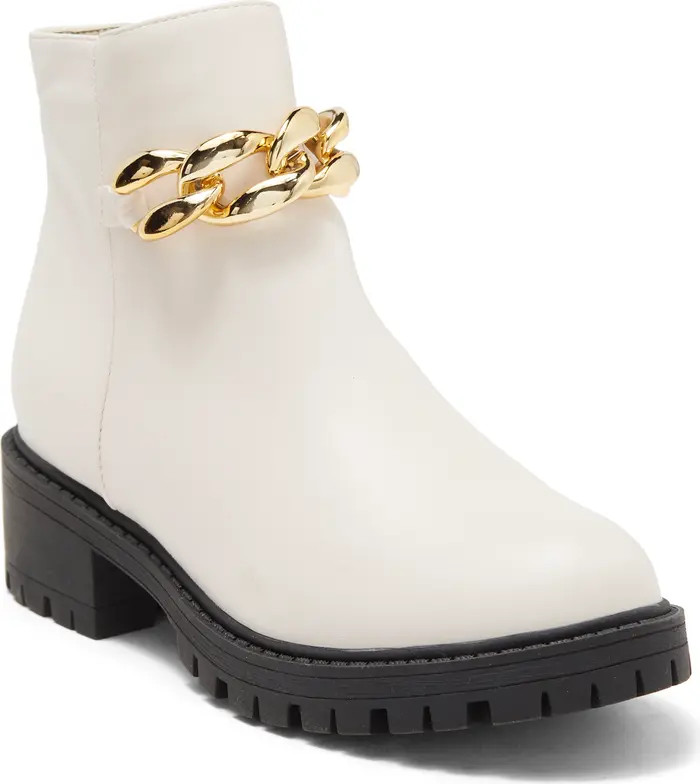 Chain Link Lug Sole Combat Boot | Nordstrom Rack