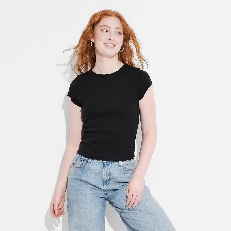 Women's Cap Sleeve Everybody T-Shirt - Wild Fable™ | Target