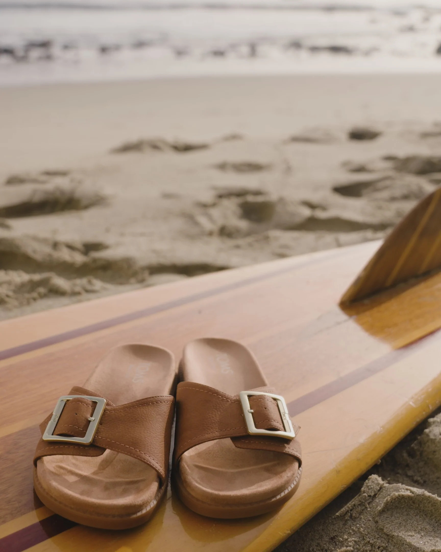 Womens Marin Slide Sandal Brown Sugar Nubuck | Toms EMEA