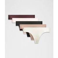 InvisiWear Mid-Rise Thong Underwear | Lululemon (US)