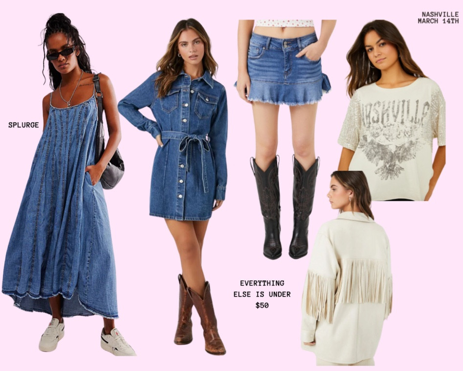 Denim days in nashville! Love a good denim for Nashville🤠🎀

#LTKfindsunder50 #LTKtravel #LTKsalealert