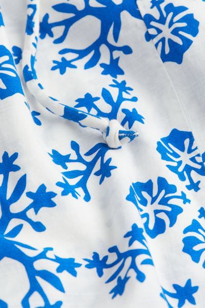 Cotton Dress with Drawstring | H&M (US)