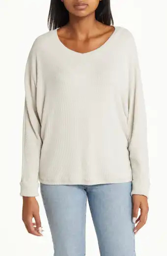 Boat Neck Long Sleeve Top | Nordstrom