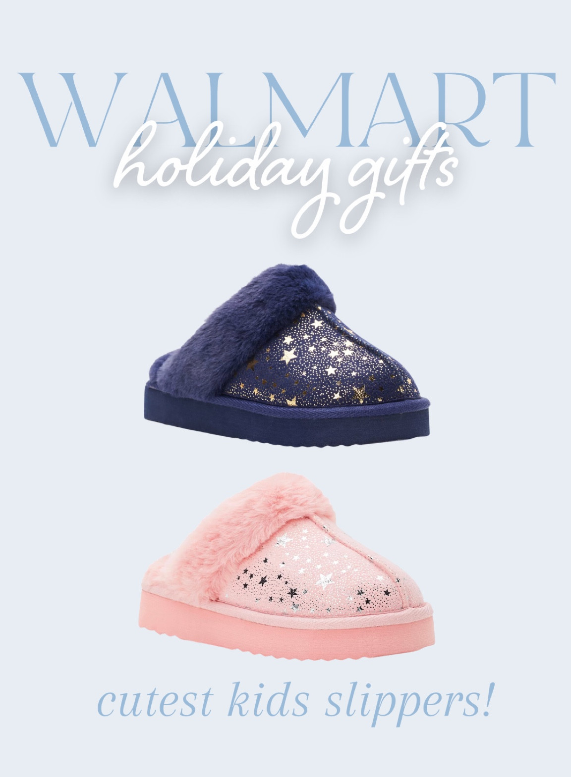 Walmart discount childrens slippers