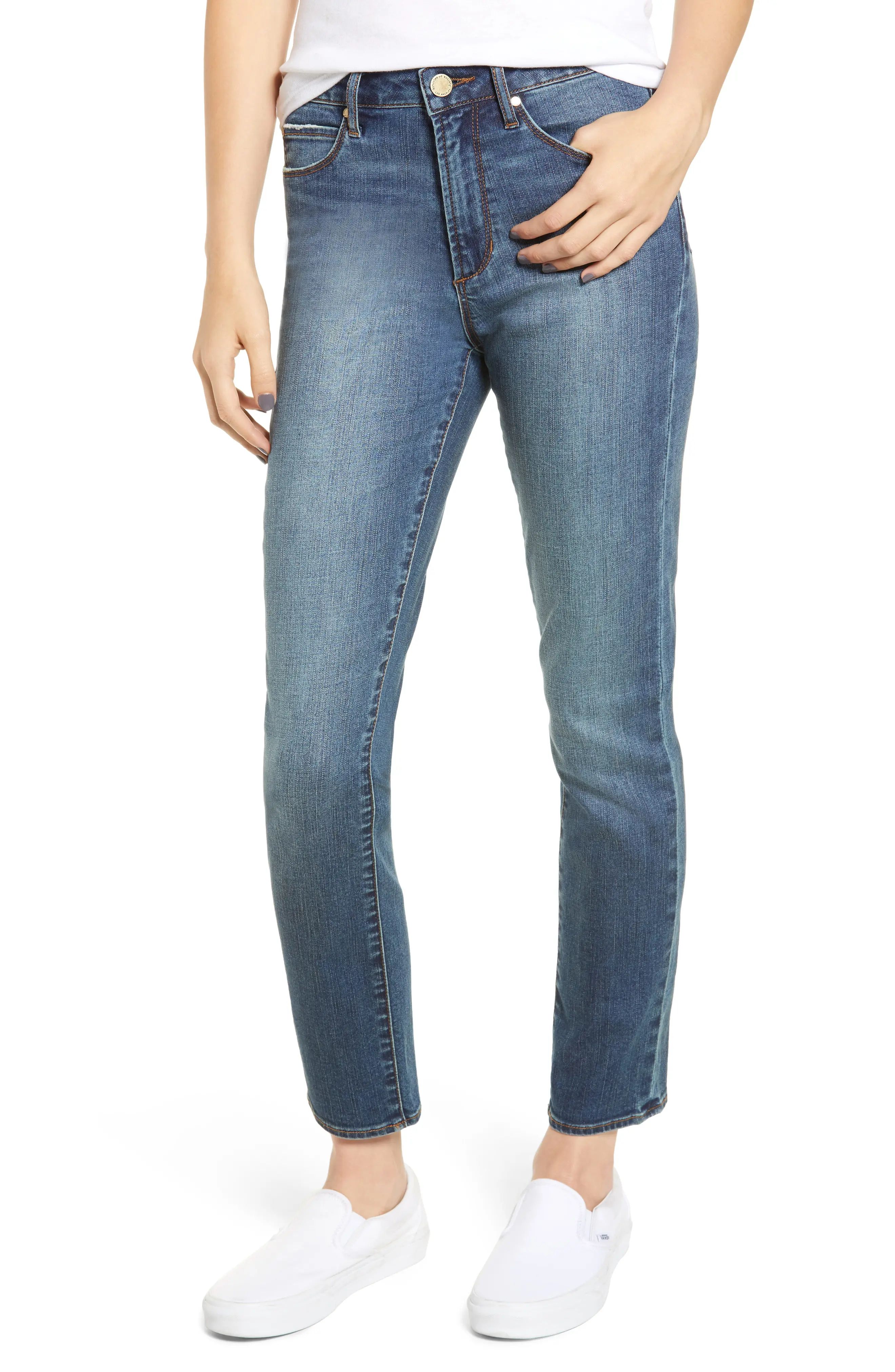 Articles of Society Rene Ankle Straight Leg Jeans (Bismark) | Nordstrom