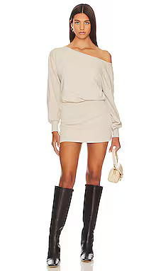 Lovers and Friends Caddie Mini Dress in Sandstone from Revolve.com | Revolve Clothing (Global)