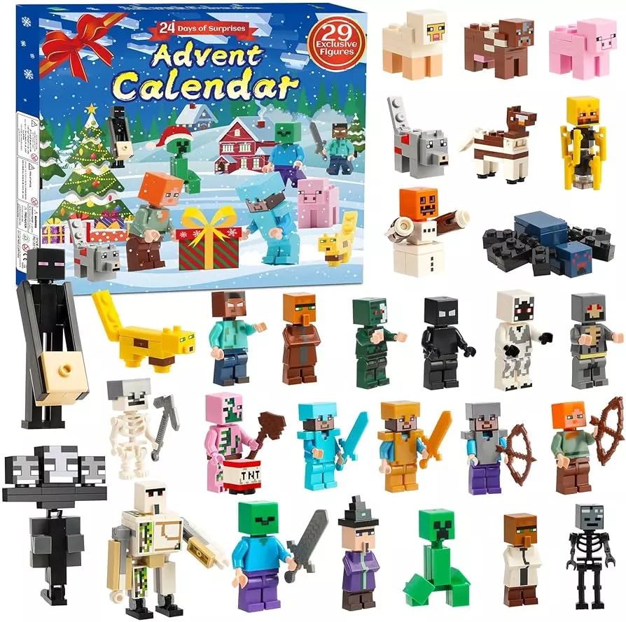  Advent Calendar 2023Toys, 24 Days Countdown Calendars