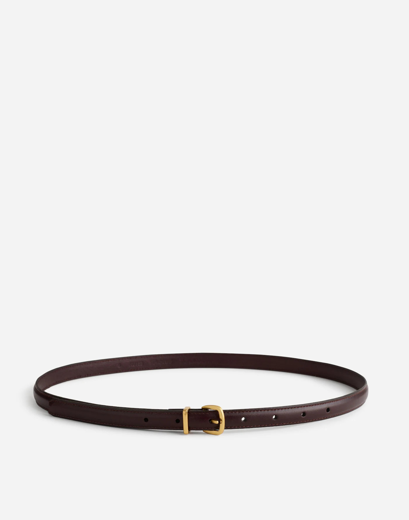 The Essential Skinny Leather Belt | Madewell | Madewell