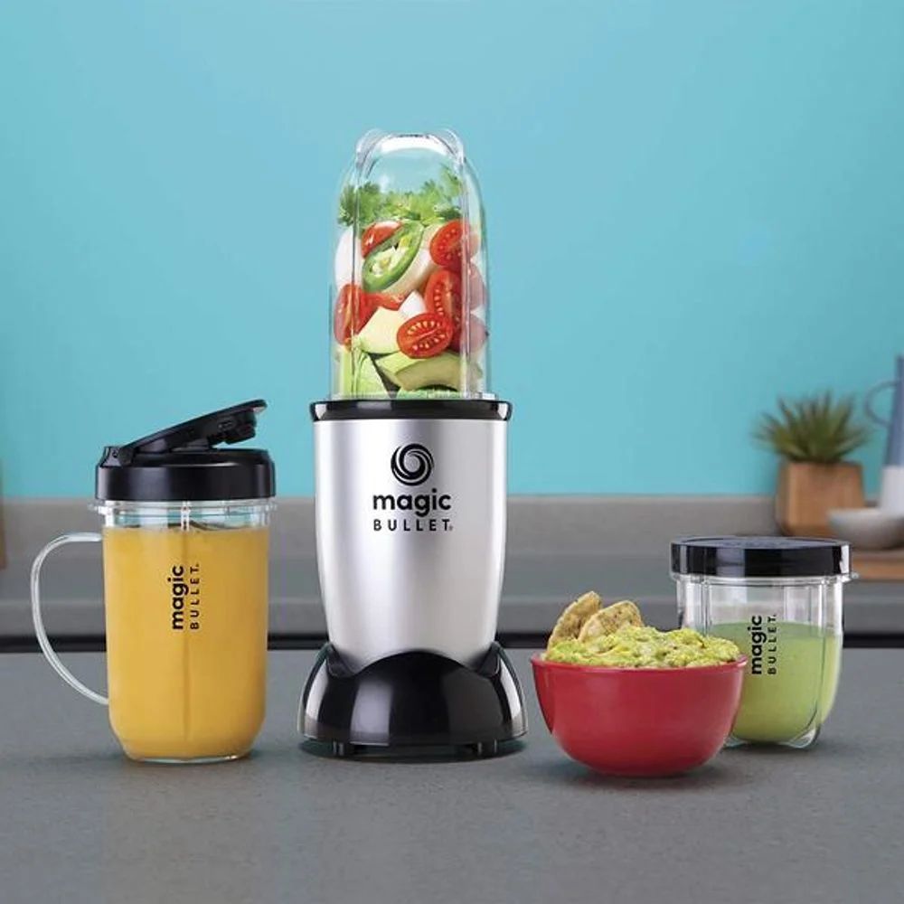 Magic Bullet Blender, Small, Silver, 11 Piece Set | Walmart (US)