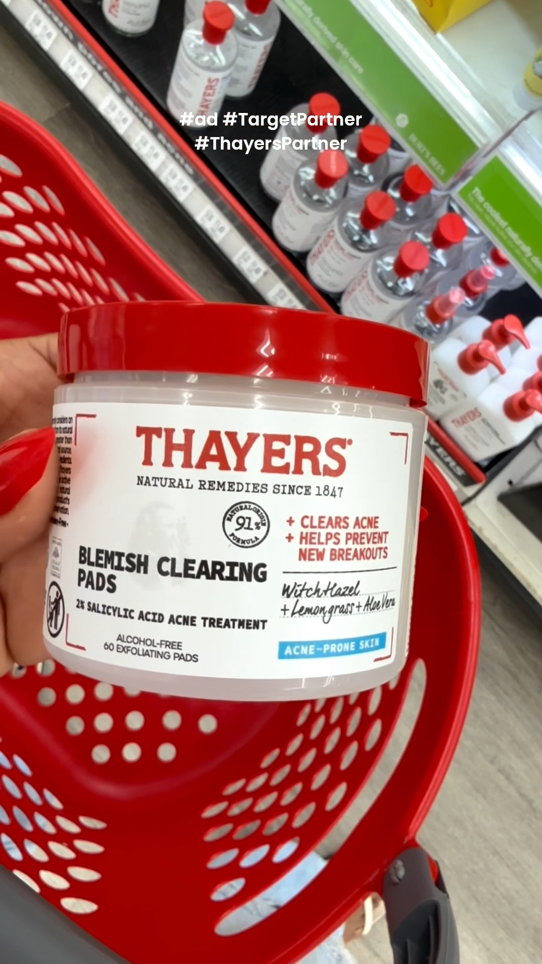 #ad Have you tried any Thayers product before? You’re one pad away from your clear skin glow so grab Thayers Blemish Clearing Pads at Target today! @Target @Thayers #ThayersPartner #targetstyle #TargetPartner #Target  

Great gift idea for teens! Great stocking stuffers too 

#LTKGiftGuide #LTKHoliday #LTKBeauty
